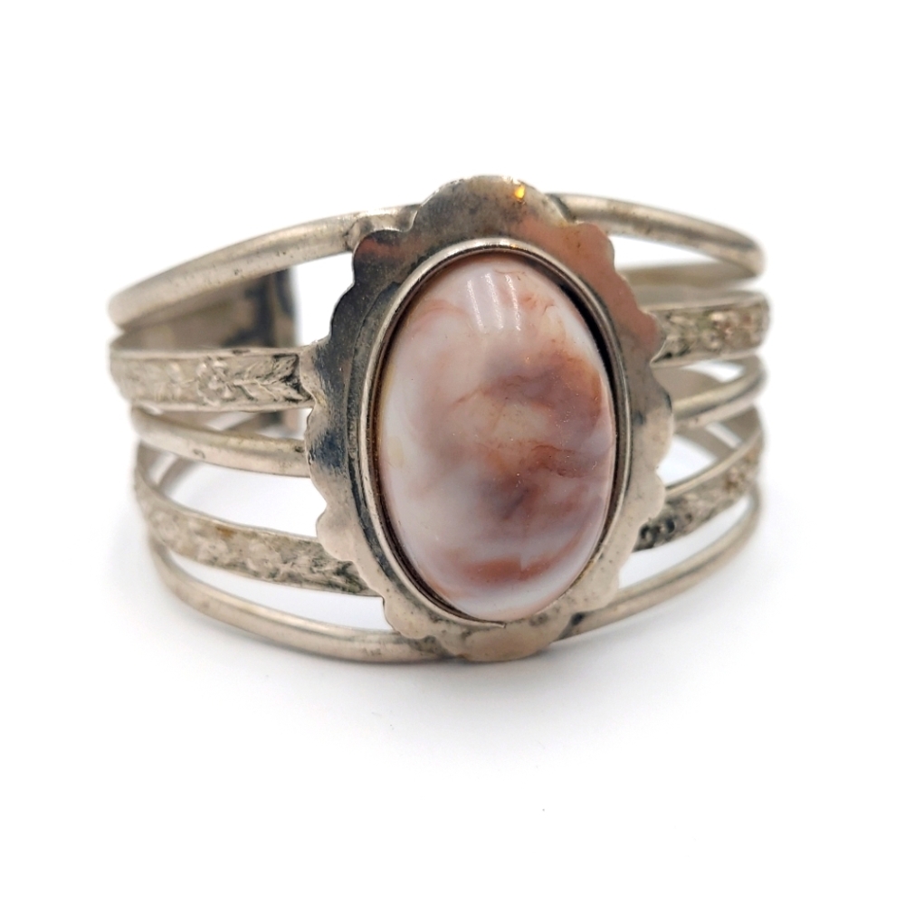 Vintage Southwest Navajo style silver cuff